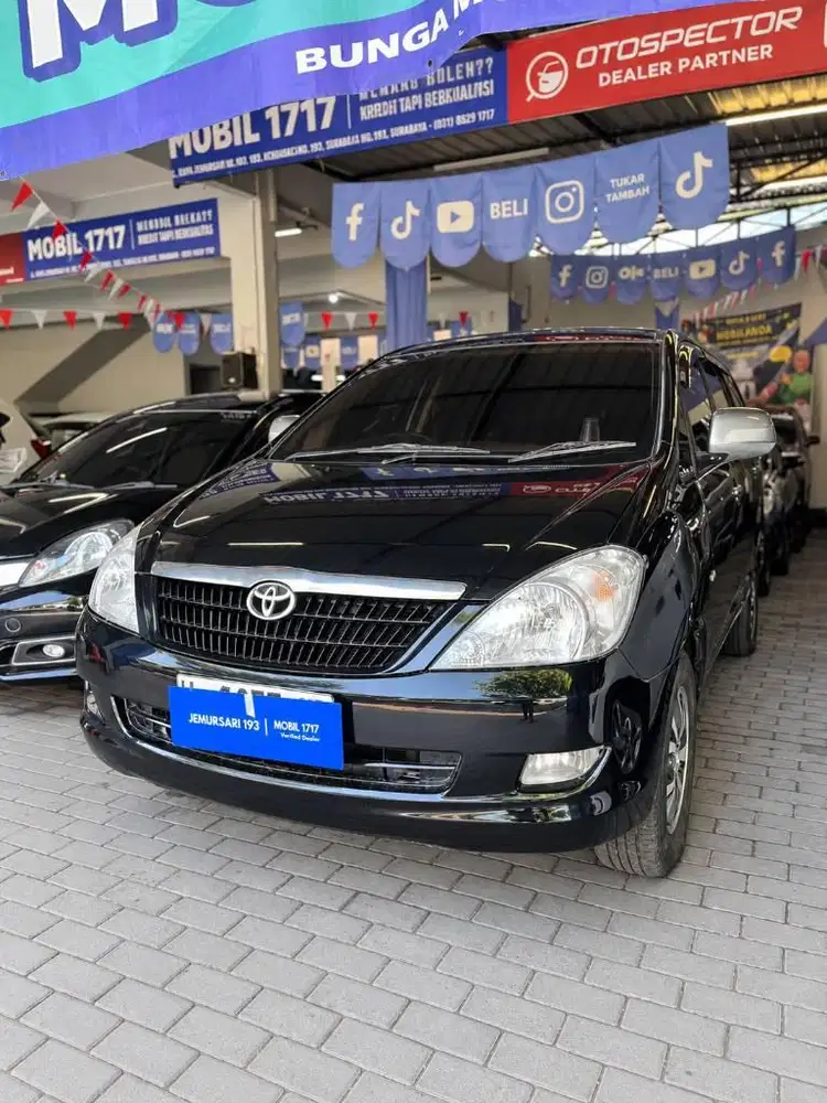 TOYOTA 2005 INNOVA G 2.0 MT HITAM
JL.RAYA JEMURSARI MOBIL 1717
