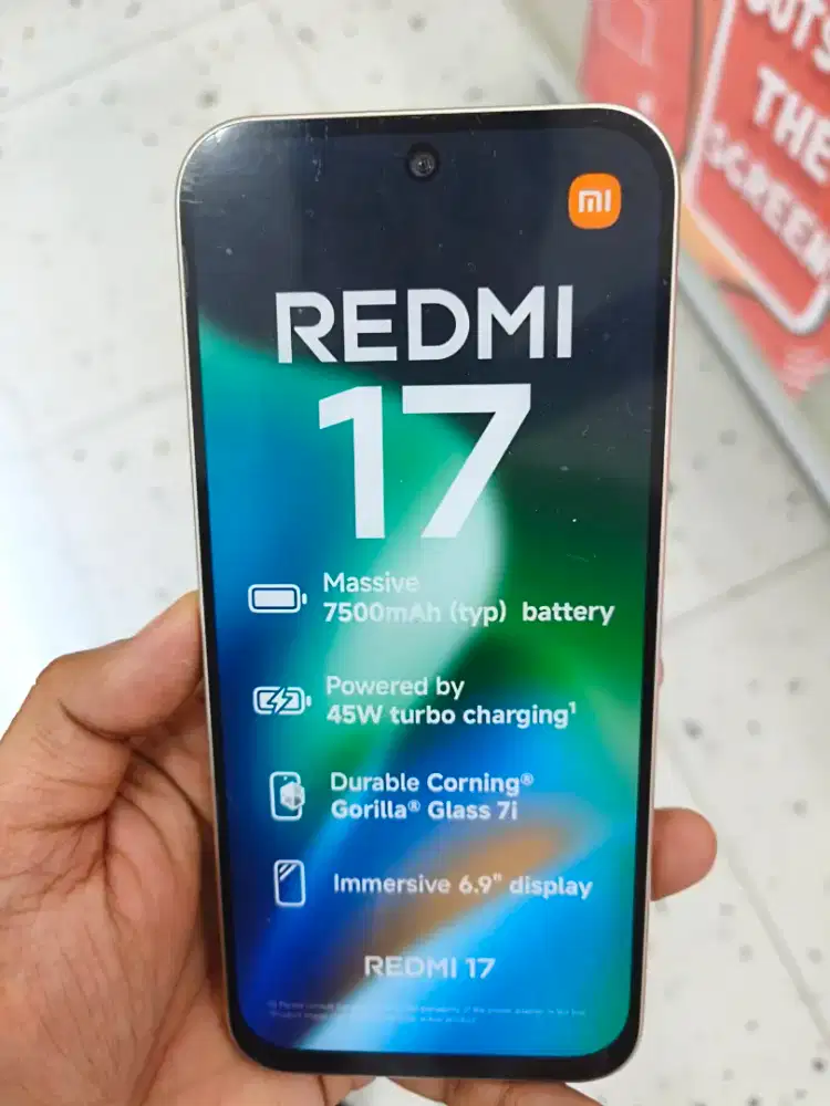 Redmi 17 kuat menyala baru tersedia