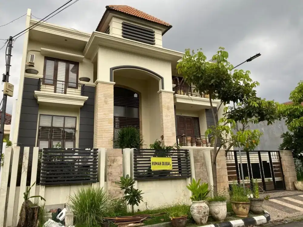 Rumah Sutorejo Prima Mewah Jalan Utama Boulevard LANGKA Dkt Mulyosari Pakuwon City Central Park