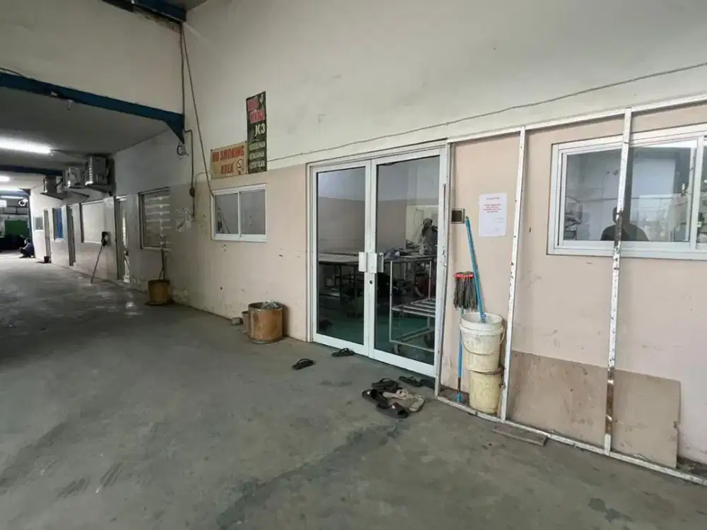 DIJUAL EX PABRIK GARMENT & LAUNDRY BEKASI UTARA – LAHAN 7.000 M²