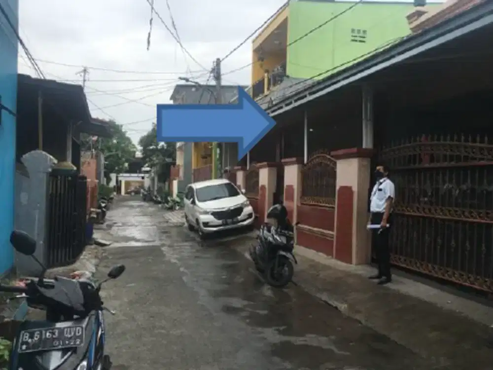 Rumah Lelang Premium Swasembada Barat: Akses Jalan ROW 6 Meter & Dekat Stasiun Priok!