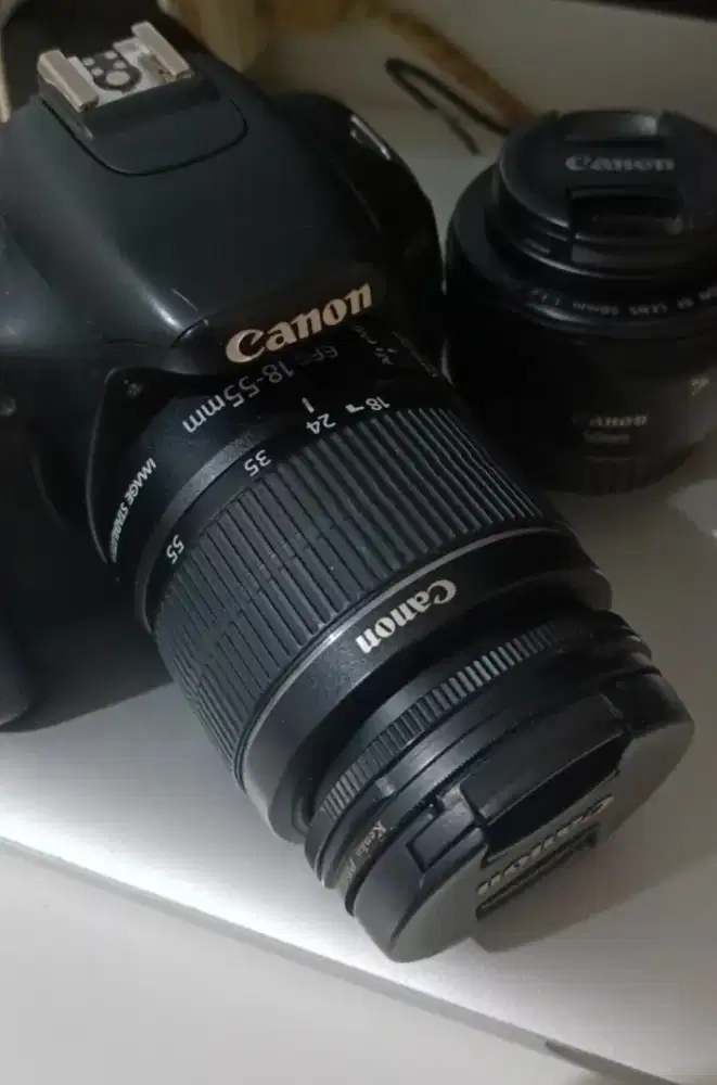 Canon EOS 600D + Lensa Kit 18-55mm IS STM — Bonus Lengkap!