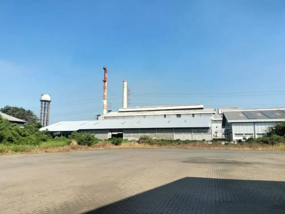 Jual Cepat Tanah dan Bangunan Gudang di Romokalisari Surabaya Dekat Pintu Tol