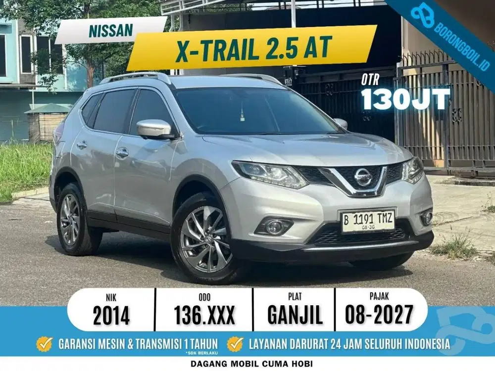 SUV Super Nyaman | Nissan Xtrail 2.5 Metik 2014 Silver