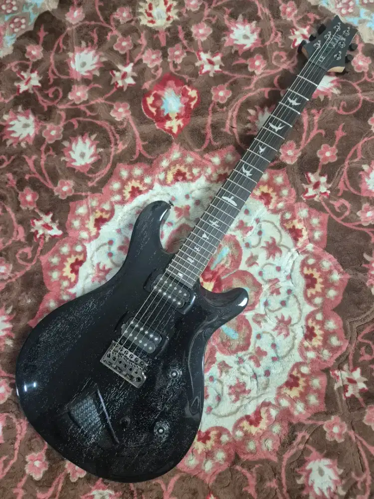 PRS SE CE 24 Black Dog Hair Andra Ramadhan Signature 2026