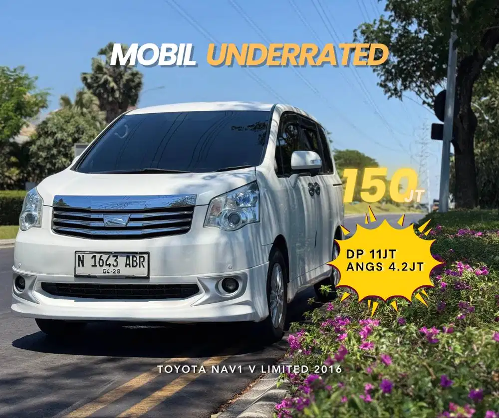 [TERMURAH SE INDONESIA] TOYOTA NAV1 V Limited VOXY NOAH 2016 NIK 2015
