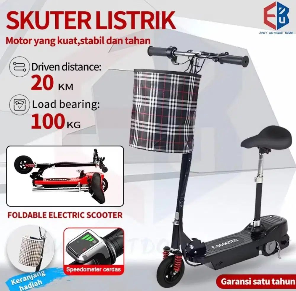 Skuter Listrik Second