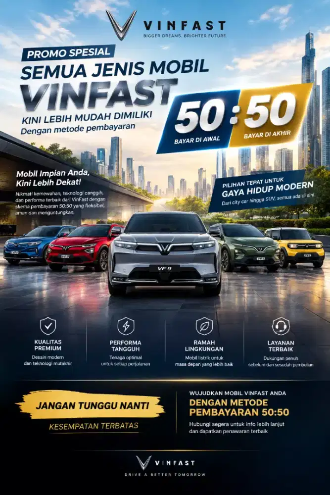 Promo besar mobil vinfast