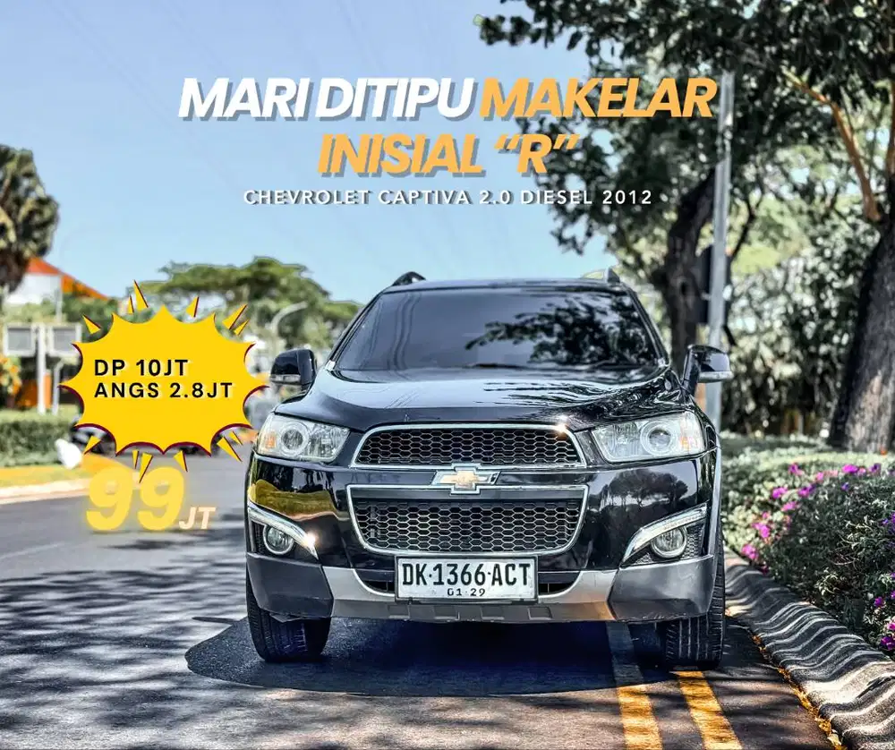 [BARU PERAWATAN 50jt] CHEVROLET CAPTIVA DIESEL 2.0 FL2 2013 NIK 2012