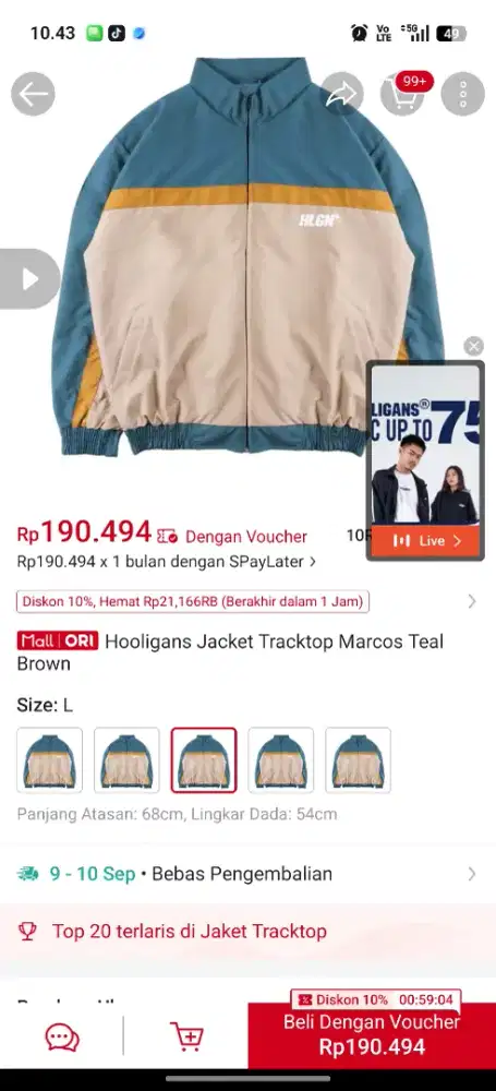 jual aja jaket hooligans