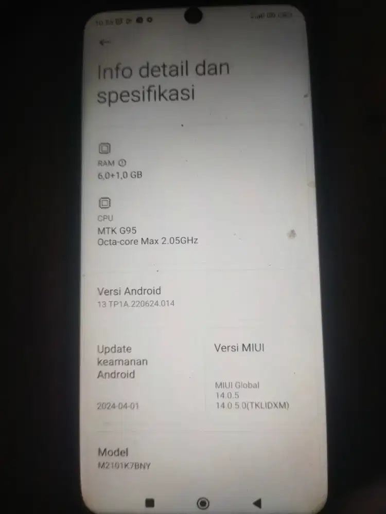 Xiomi redmi not.10s