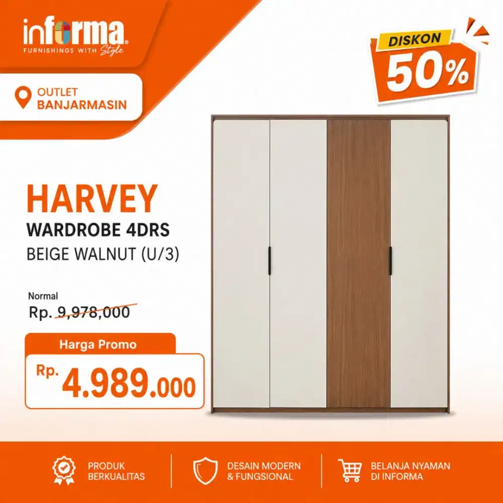 informa lemari baju