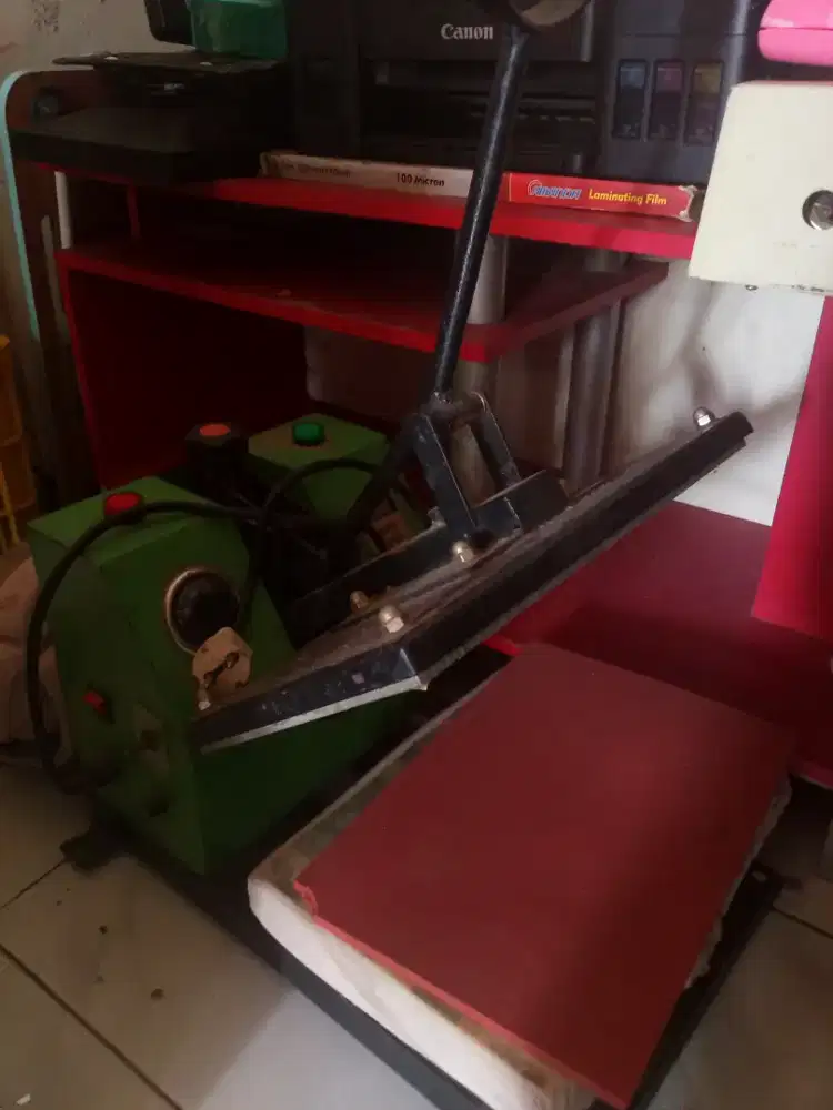Mesin Press Panas A4
