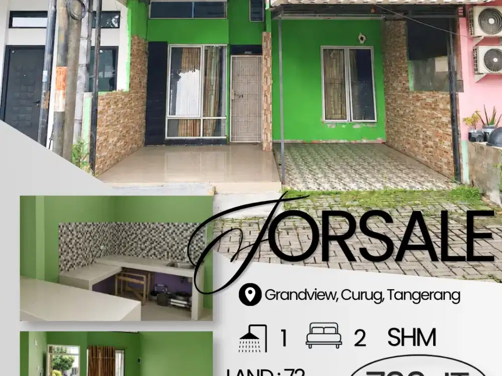 Dijual rumah rapih siap huni akses 15 menit ke Lippo Karawaci