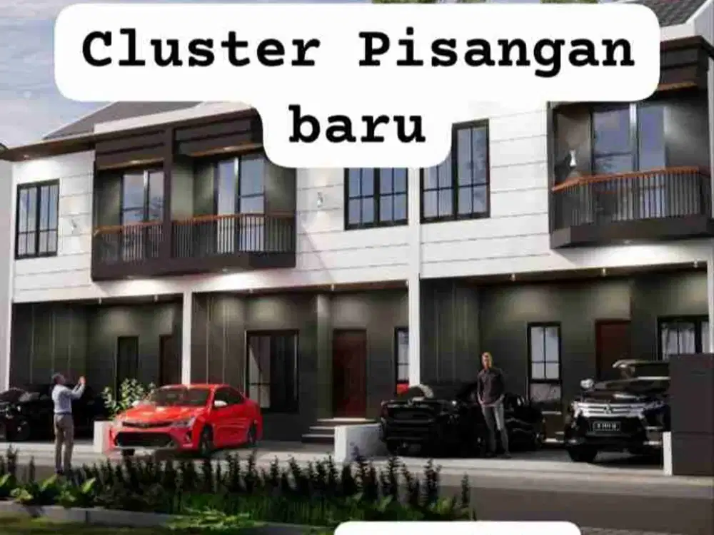JUAL cluster 2 lantai di jln PISANGAN BARU/Matraman, modern, strategis,aman,dan nyaman