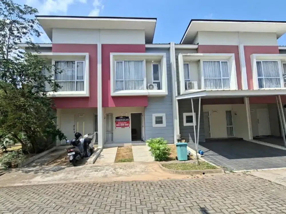 DISEWAKAN RUMAH SEMI FURNISHED GREEN VALLEY CGC PALEMBANG