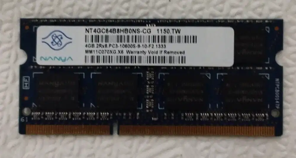 RAM DDR3 PC3 4GB  kondisi bekas copotan