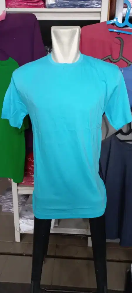 Kaos Polos Bahan Katun Combed