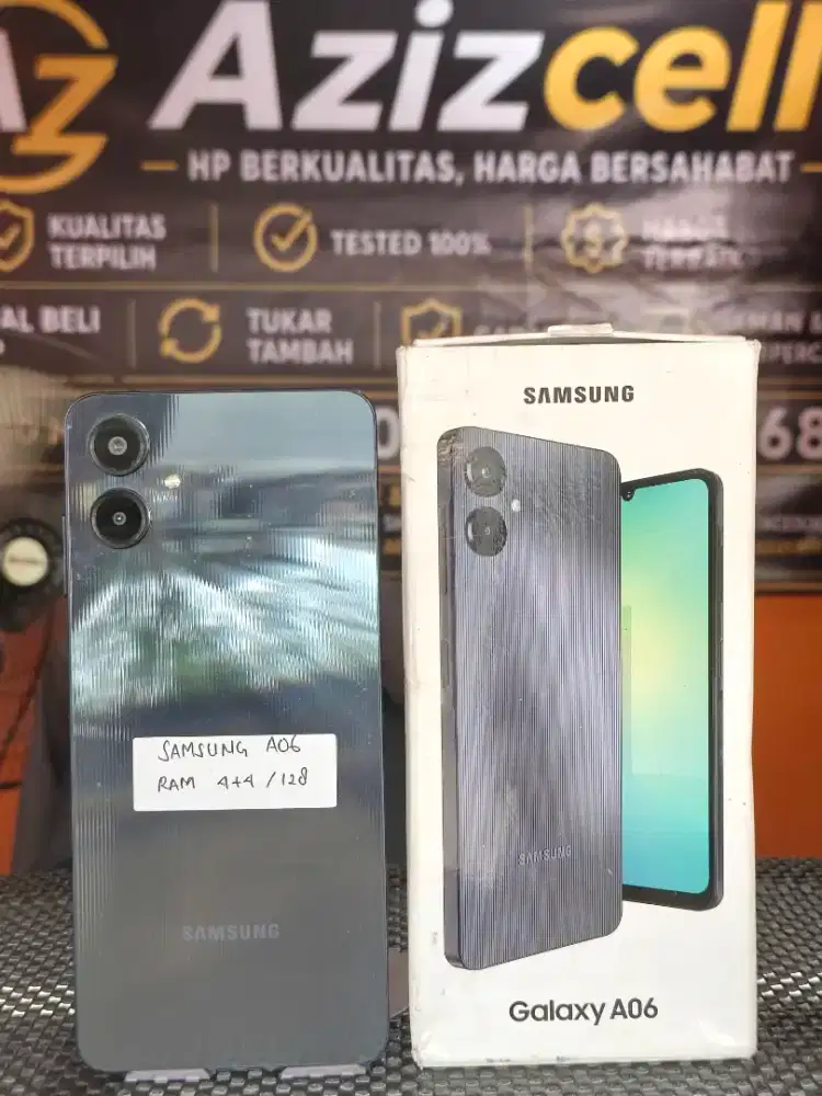 SAMSUNG A06 RAM 4+4/128