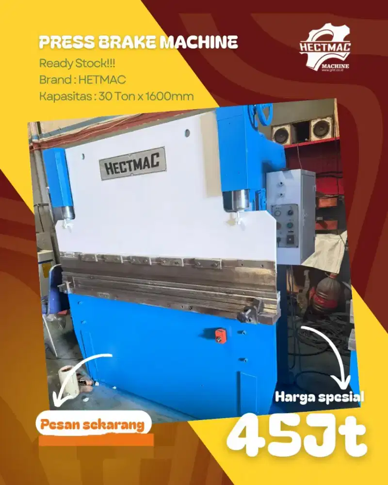 Promo Press Brake Machine/Mesin bending