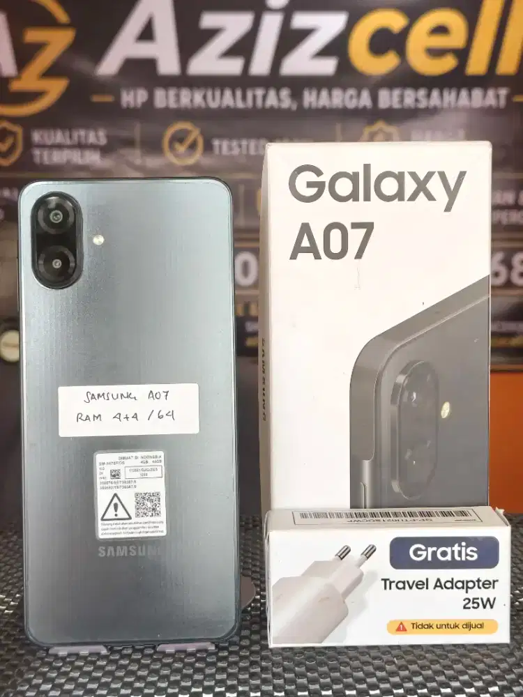 SAMSUNG A07 RAM 4+4/64