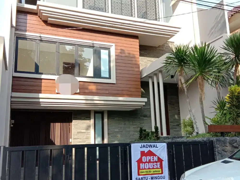 Rumah Galaxi Bumi Permai Araya Surabaya BARU Modern Split Level Dkt Klampis Manyar Kertajaya