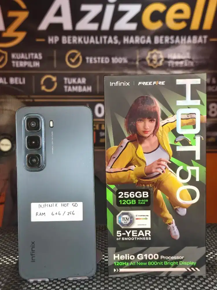 INFINIX HOT 50 RAM 6+6/256