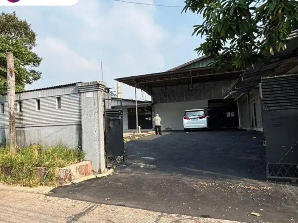 Dijual Gudang Pondok Benda Pamulang Tangsel