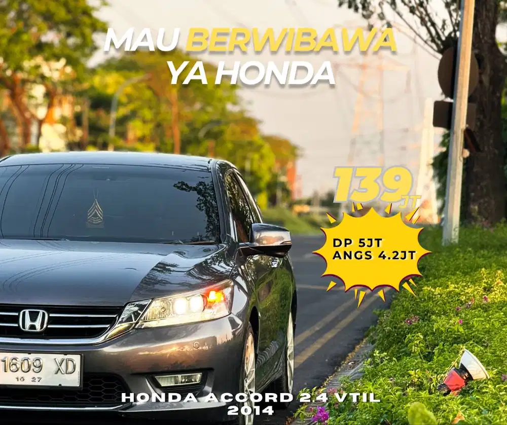 [TERMURAH SE INDONESIA] HONDA ACCORD VTIL 2014 bs TT CRV 2013 CAMRY