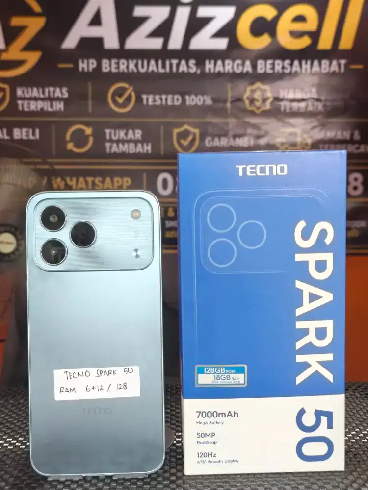TECNO SPARK 50 RAM 6+12/128