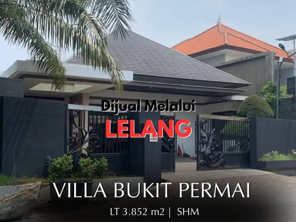 HOT ITEM   Rumah Besar Mewah  Villa Bukit Permai, Surabaya
