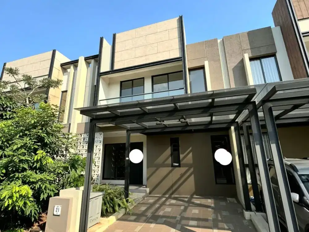 Dijual Rumah Cluster Carson Gading Serpong belum Pernah Dihuni