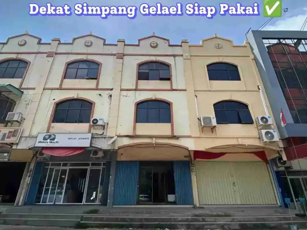 Disewakan Ruko 3.5 Lantai Palm Regency Batam Centre Siap Pakai Tepi Jalan Raya
