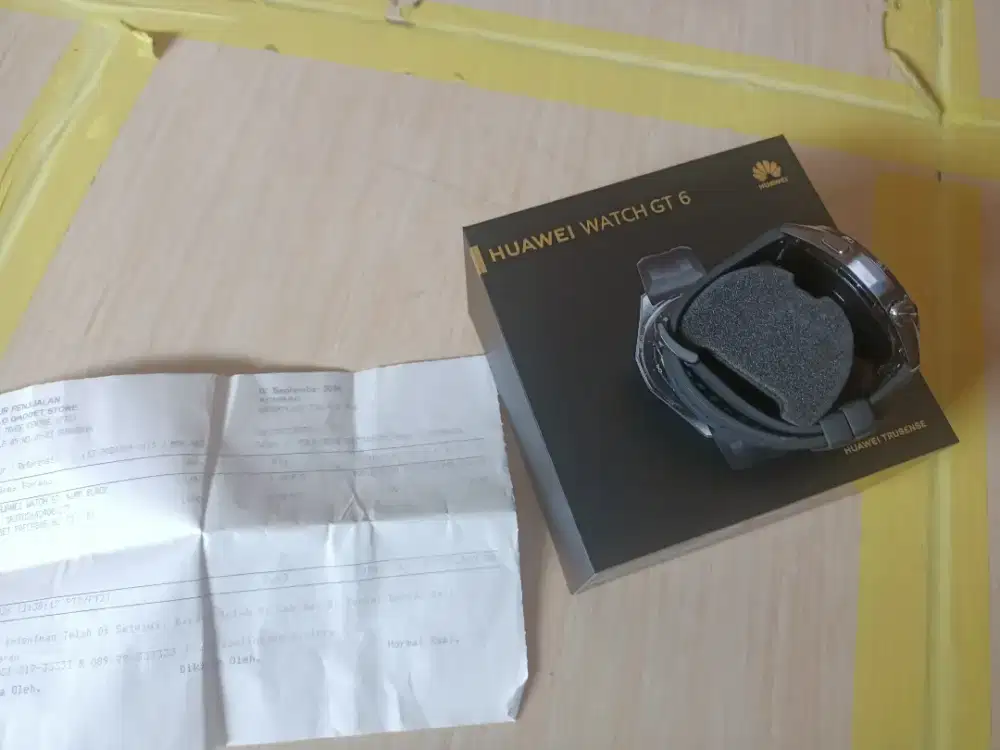 Huawei wacth GT 6 46 mm like new beli tgl 2 bln ini fulset