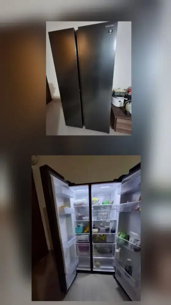 Kulkas Samsung 2 pintu secondhand