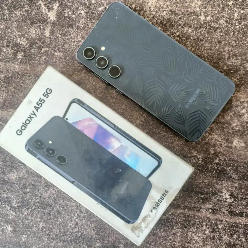 Samsung A55 5G (8/256) Lengkap Fullset
