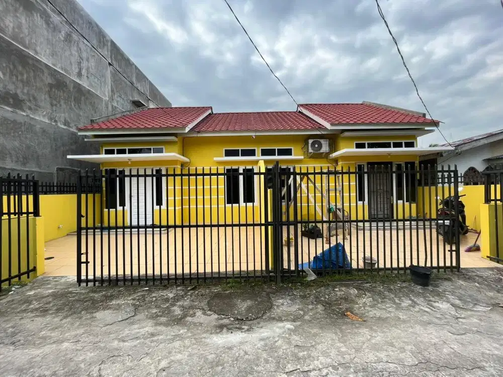 DIJUAL RUMAH CANTIK BEBAS BANJIR GRIYA RANTAU LABAN TEBING TINGGI
