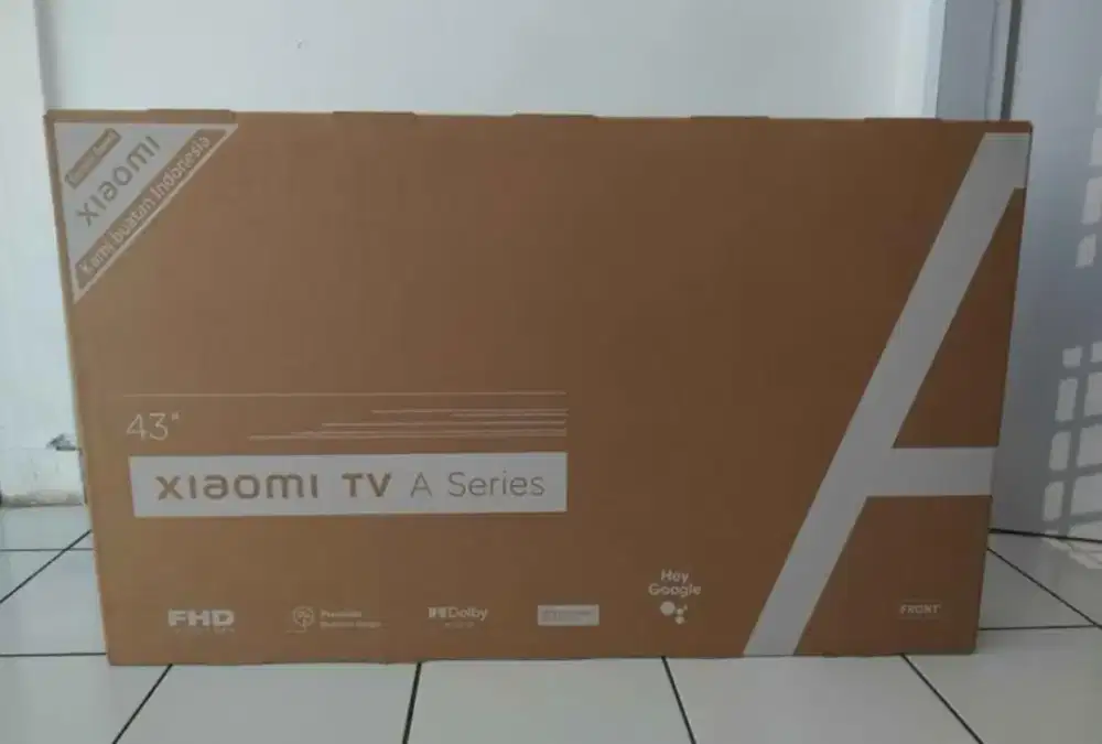New Xiaomi Google TV 43 A 2025 FHD, barang masih segel & bergaransi.