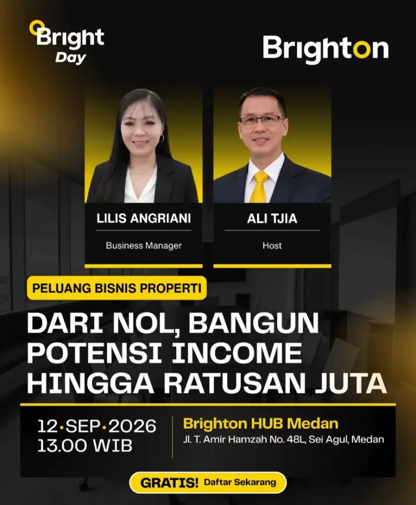 Lowongan Mitra Bisnis ( Agen Property)