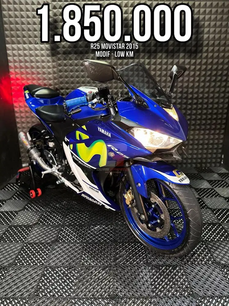 R25 OR R 25 MOVISTAR 2015 LOW KM 12XXX MODIF RAWATAN SUPERB UNIT BRO