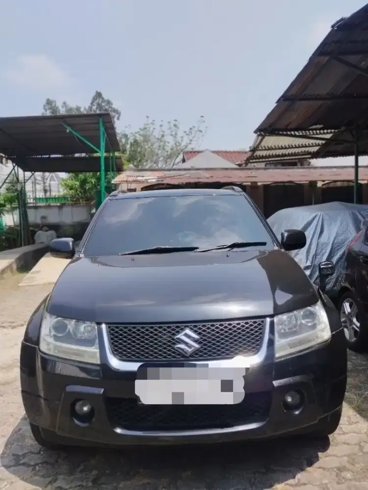 SUZUKI GRAND VITARA JLX AT 2008 HITAM METALIK, PAJAK HIDUP, SIAP PAKAI