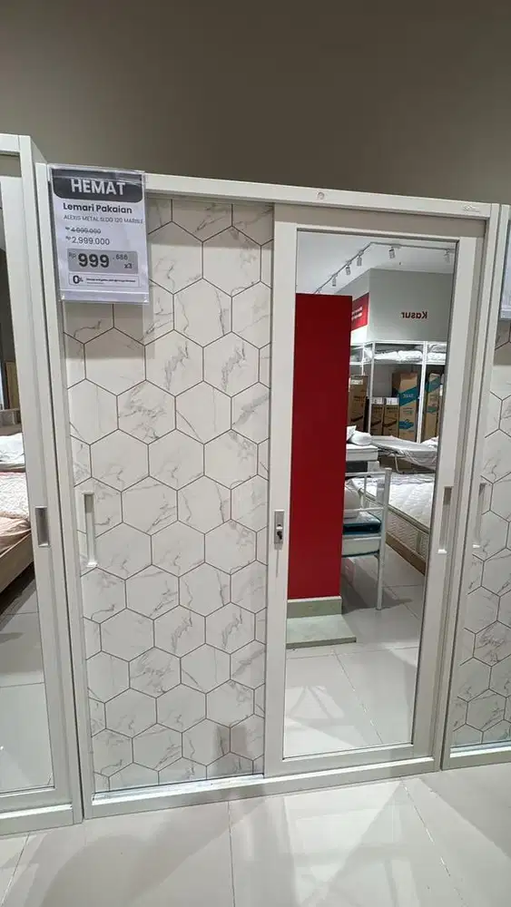 OBRAL LEMARI PINTU GESER