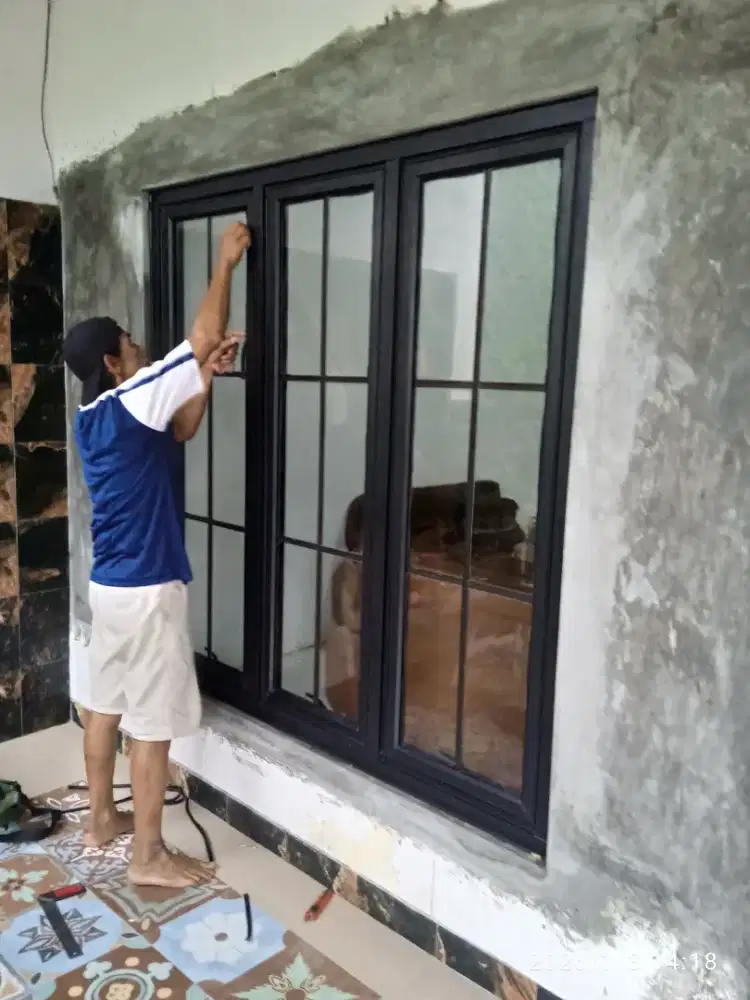 Jendela Aluminium Pintu Kusen Bergaransi