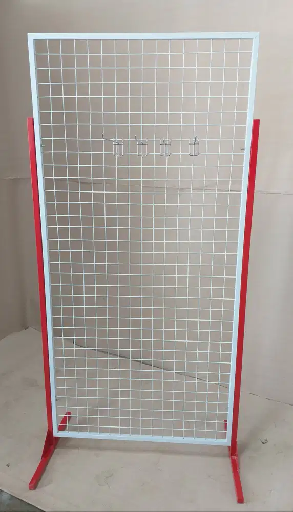BACKMASH DISPLAY TIANG T. 180 CM HARGA TERJANGKAU READY SIAP KIRIM