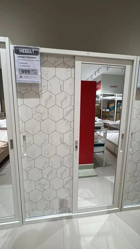 OBRAL LEMARI SLADING 2 PINTU