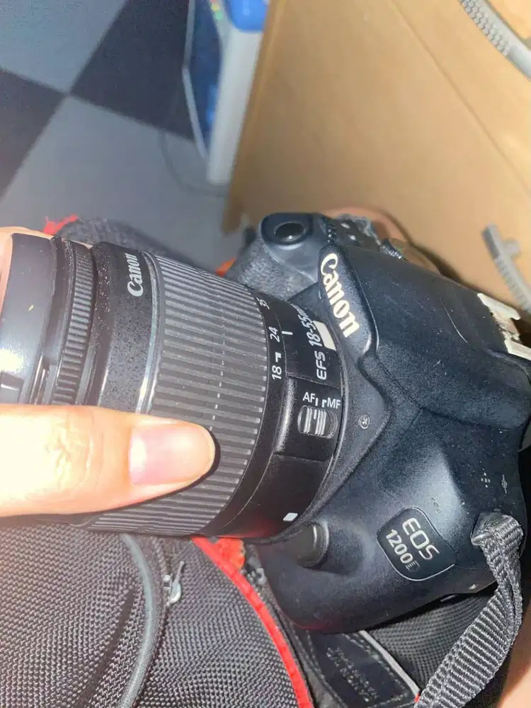 Canon EOS 1200D + Lensa 18-55mm | Fullset | Normal