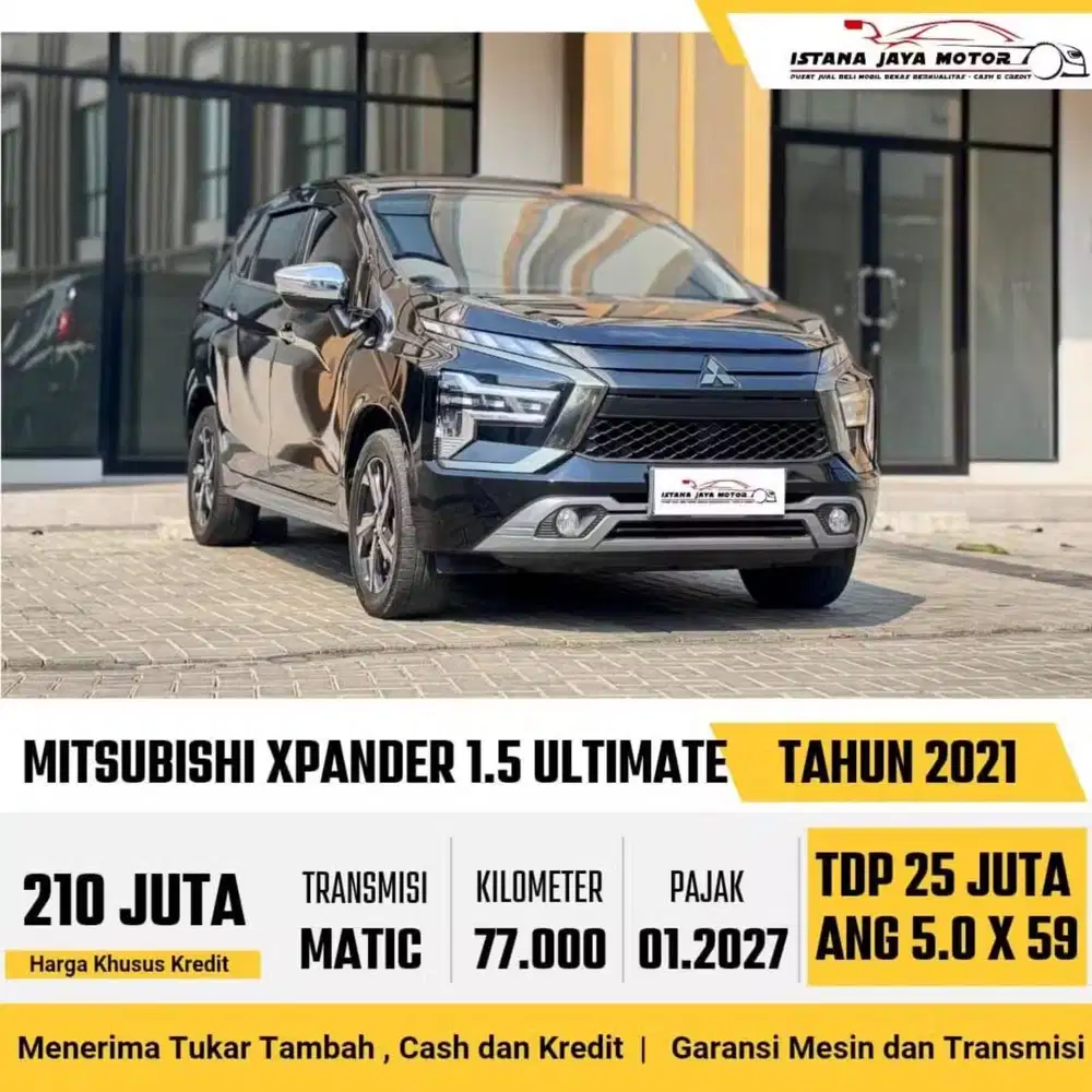 Mitsubishi Xpander Ultimate AT th 2021 #istana jaya motor