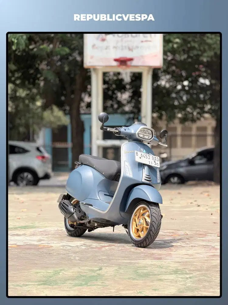 TERMURAH VESPA SPRINT OFFICINA 8 LIMITED EDITION TAHUN 2025 WARNA BLUE