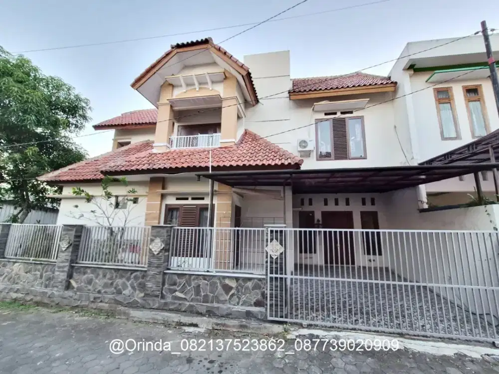 LT 231 JL KALIURANG KM 9 PERUMAHAN 5 KT Rumah Mewah Minomartani Dekat UGM, UII, Tiyasan Condongcatur, Jl Damai, Jl Kapten Haryadi, Kolombo, Gentan