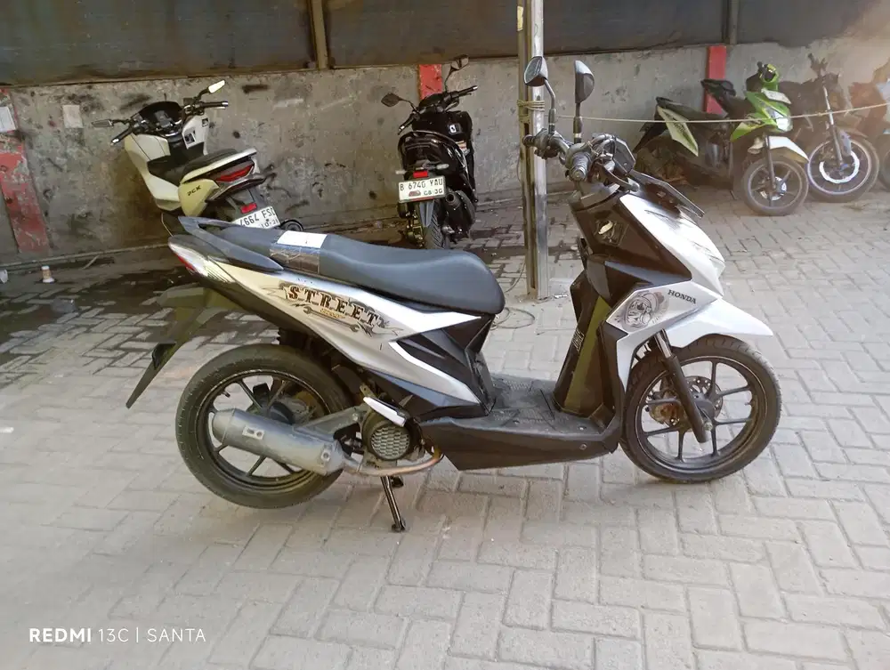 Honda beat street tahun 2023 surat komplit